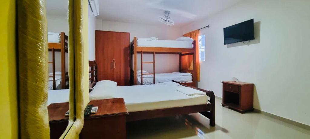 Hostel Green Light Taganga Esterno foto